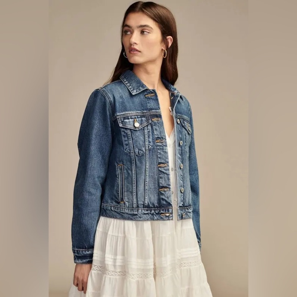 Lucky Brand Women's Tomboy Denim Trucker Jacket